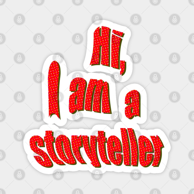 Storyteller Magnet by stefy