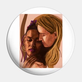 Amanita & Nomi (Sense 8) digital painting Pin