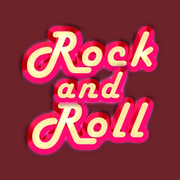 Neon Rock and Roll by Gaspar Avila