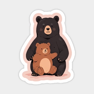 Bear and cub Magnet