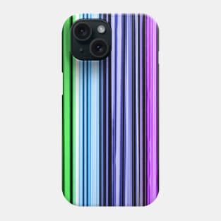 Rainbow Lover Barcode Striped Pattern Phone Case