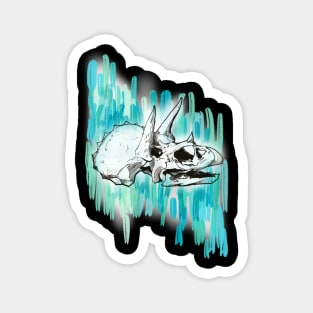 Triceratops Dinosaur Skull Magnet