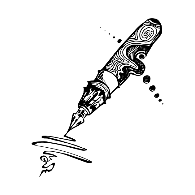 Pen abstract style by TKDoodle