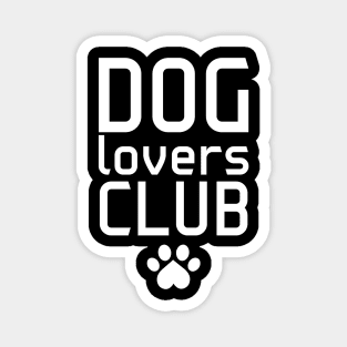 dog lovers club 2 Magnet