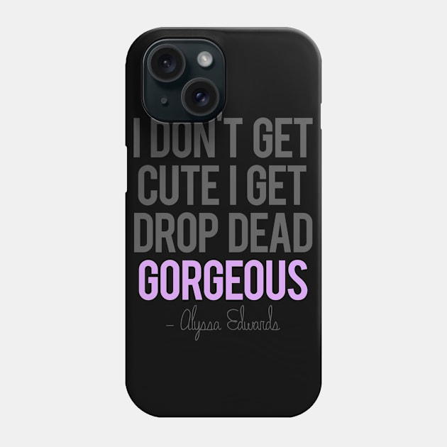 i don't get cute Phone Case by disfor