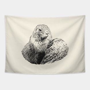 Prairie dog Tapestry