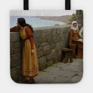 The Hostage by Edmund Leighton Tote