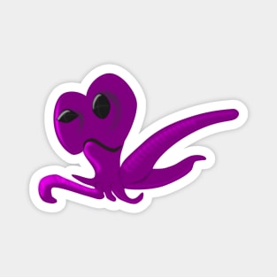 Alien Octopus Magnet