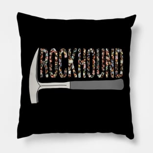 Rockhound Rock Pick Geology Hammer Rockhounding Pillow