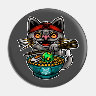 Cat ramen Pin