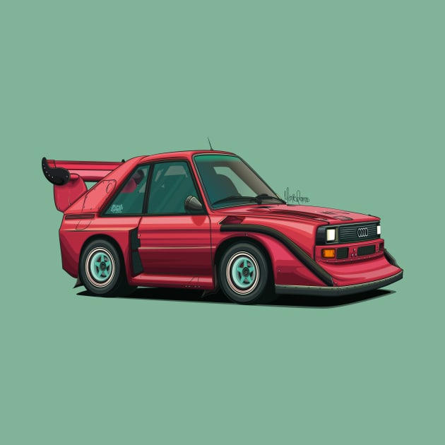 Sport S1 E2 Rally Group B by Mario Ramos Rally Art