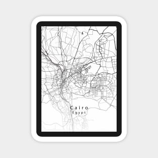 Cairo Egypt City Map Magnet