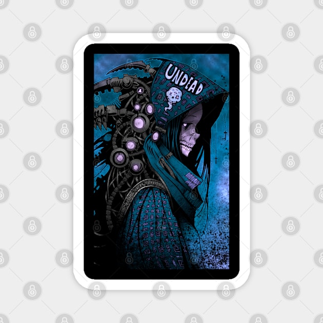 UNDEAD (Full Color 2) Magnet by Umbral Lunacy