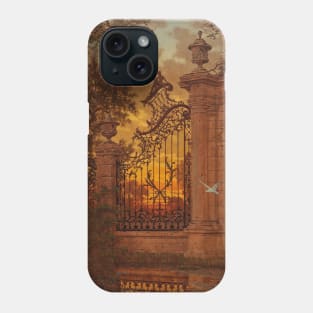 At the Castle Gate by Ferdinand Knab Phone Case