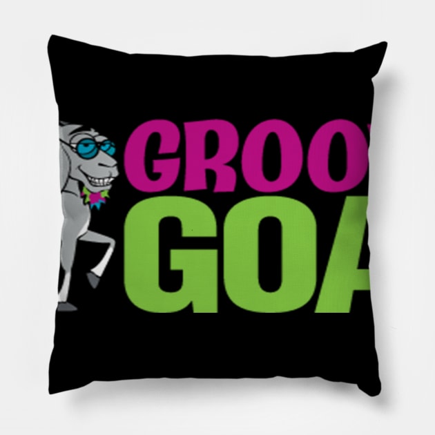 Groovy Goat Pillow by groovygoat