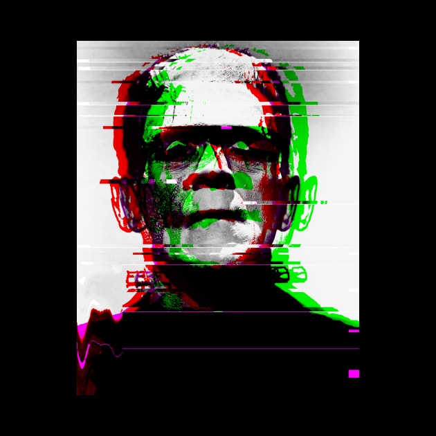 Glitched Frankenstein by Asanisimasa