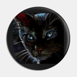 Black Cat Pin