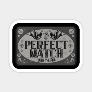 Perfect Matchbox BW Magnet