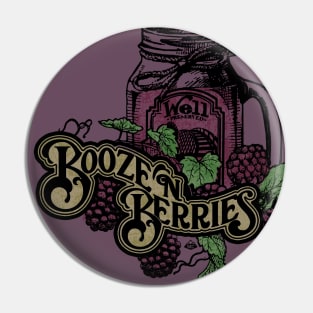 Booze 'n Berries Pin