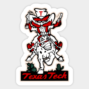 Texas Tech Stickers | TeePublic