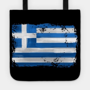 Greece Flag Tote