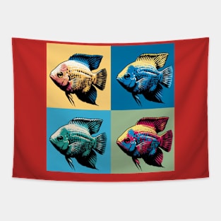 Female Dwarf Gourami - Cool Tropical Fish Tapestry