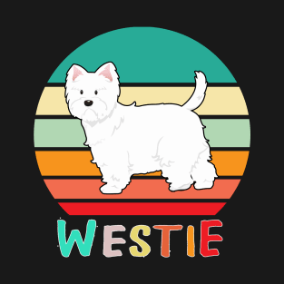 Vintage Retro Westie T-Shirt