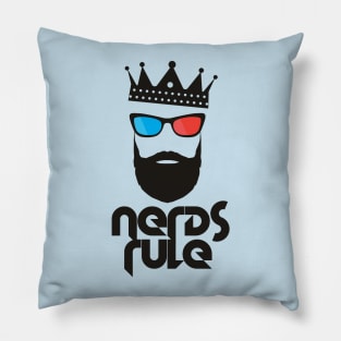 Nerds Rule Pillow