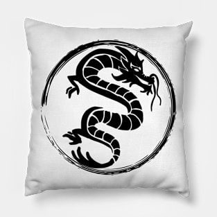 Simple Chinese Dragon Pillow