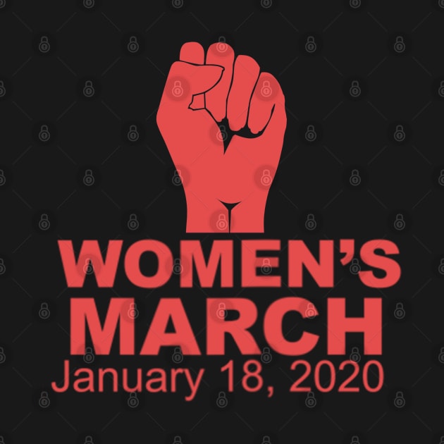 Resist Sister Women's March 2020 by cedricchungerxc