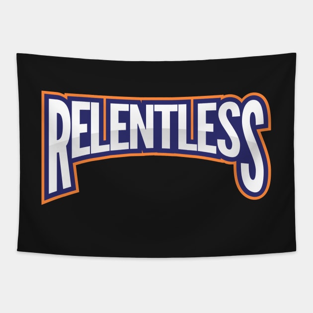 Relentless T- Shirt Tapestry by lucidghost