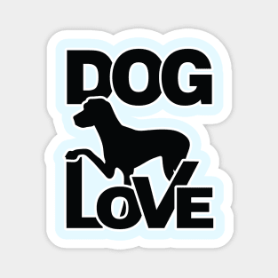 Dog Love - Love Dogs - Gift For Dog Lovers Magnet