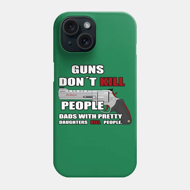 Father with pretty Daughters Phone Case by BC- One- Shop