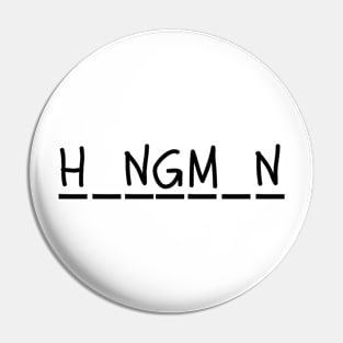 hangman Pin