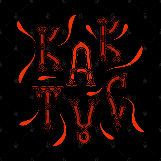 Lettering logo, calligraphy print, graffiti effect typography style by Eskimos