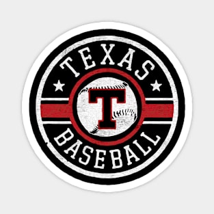 Texas baseball city Magnet