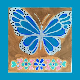 Blue Butterfly T-Shirt