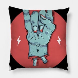 Keep Rocking Happy Hallowen Pillow