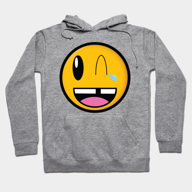 hoodie with smiley face