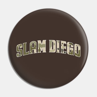 slam diego curve path green army pattern Pin