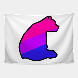 Bisexual Pride Bear Tapestry