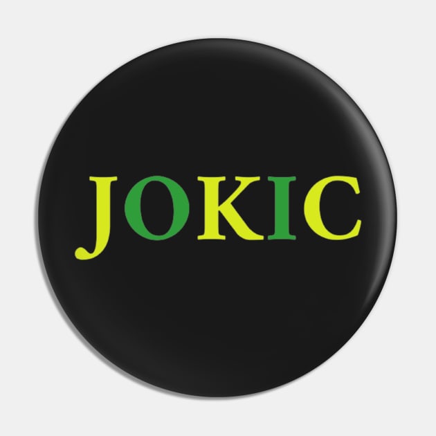 JOKIC Pin by ndj7design