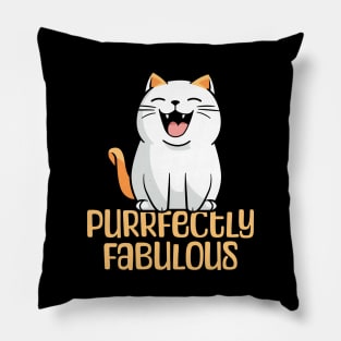 Purrfectly Fabulous Pillow