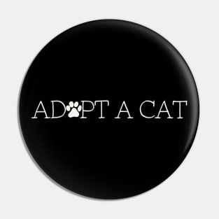 Adopt A Cat Pin