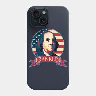 Benjamin Frankin American Banner Phone Case