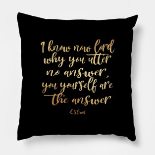 I know now lord Pillow