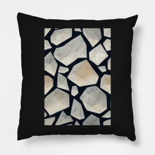 Jewel Pattern - Lowpoly Quartz, for a bit of luxury in your life! #5 Pillow