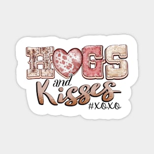 Hogs And Kisses Magnet