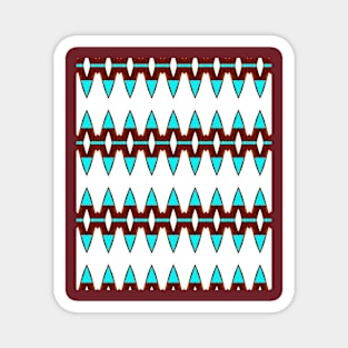 Turquoise tribal Magnet