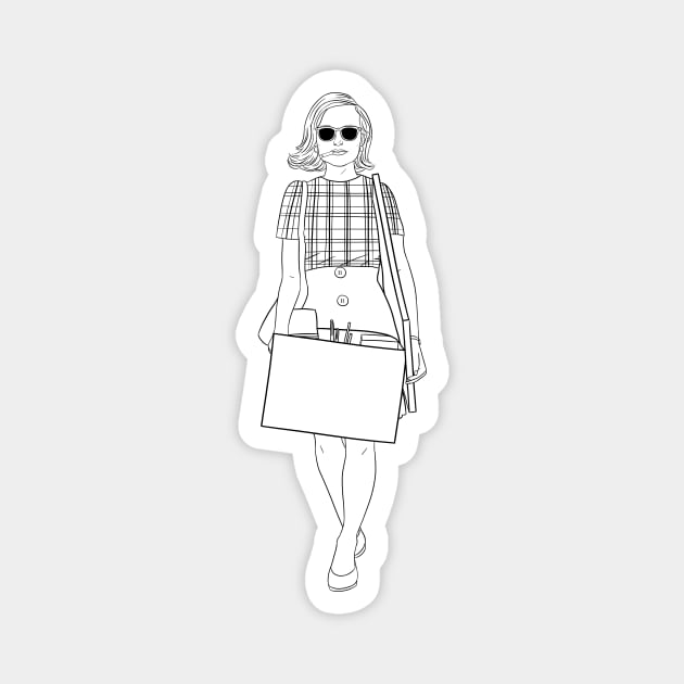 Peggy Olson Magnet by horribleaccents